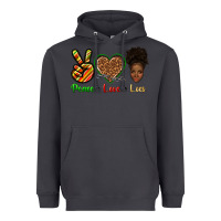 Smoke peace love locs Heavyweight Hoodie - texasbilliewilder