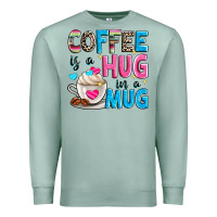 Seafoam coffee is a hug in a Premium Sweatshirt - Zillion Design Studio