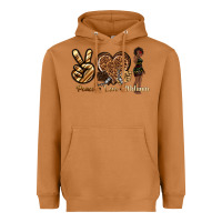 Meerkat peace love melanin Heavyweight Hoodie - texasbilliewilder