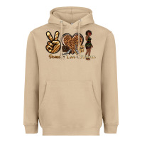 Mushroom peace love melanin Heavyweight Hoodie - texasbilliewilder