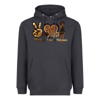 Smoke peace love melanin Heavyweight Hoodie - texasbilliewilder
