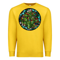 Christmas Santa Claus Round Premium Sweatshirt | Teevron