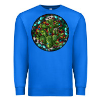 True Royal Christmas Santa Claus round Premium Sweatshirt - RanaPortraitStore