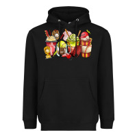 Black baseball and softball coffee cups Heavyweight Hoodie - Zillion Design Studio