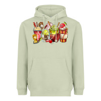 Matcha baseball and softball coffee cups Heavyweight Hoodie - Zillion Design Studio