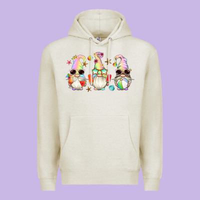 Summer Gnomes Premium Hoodie Designed By Artiststas