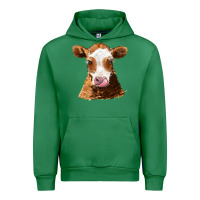 Emerald guernsey cow Urban Hoodie - AdoDesignShop