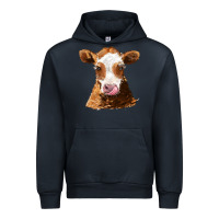 Navy guernsey cow Urban Hoodie - AdoDesignShop