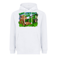 White Happy st. patrick's day cattle and calfs Heavyweight Hoodie - RanaPortraitStore
