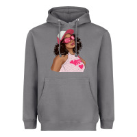 Storm pink sunglasses afro black girl Heavyweight Hoodie - texasbilliewilder
