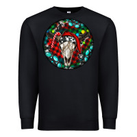 Black Christmas skull Premium Sweatshirt - RanaPortraitStore