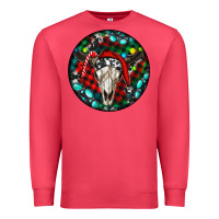 Cardinal Christmas skull Premium Sweatshirt - RanaPortraitStore