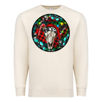 Sandshell Christmas skull Premium Sweatshirt - RanaPortraitStore
