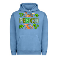 Pigment Pebble Blue saint patricks cant pınch this Urban Hoodie - Artiststas