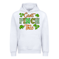 White saint patricks cant pınch this Urban Hoodie - Artiststas