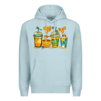 Blue Mist bumble bee honey coffee Premium Hoodie - Jasminsmagicworld