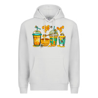Dove Grey bumble bee honey coffee Premium Hoodie - Jasminsmagicworld