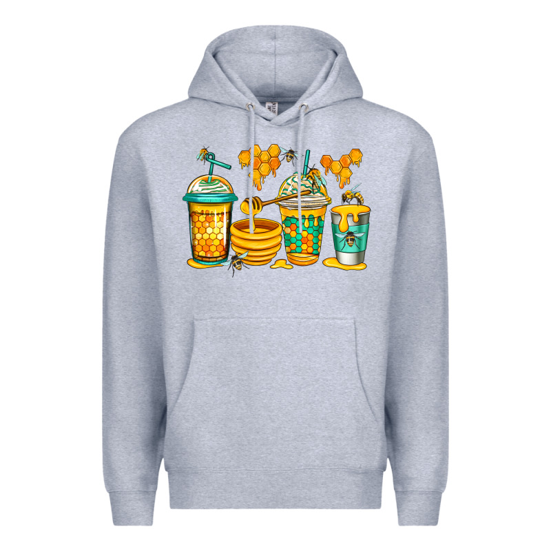 Bumble Bee Honey Coffee Premium Hoodie by Jasminsmagicworld | Teevron