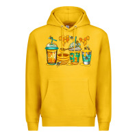 Lemon bumble bee honey coffee Premium Hoodie - Jasminsmagicworld
