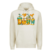 Oatmeal Heather bumble bee honey coffee Premium Hoodie - Jasminsmagicworld