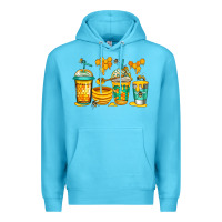 Ocean Blue bumble bee honey coffee Premium Hoodie - Jasminsmagicworld