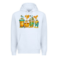 White bumble bee honey coffee Premium Hoodie - Jasminsmagicworld