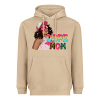 Mushroom pink sunglasses afro black girl dope mom Heavyweight Hoodie - texasbilliewilder