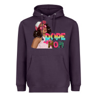 Plum pink sunglasses afro black girl dope mom Heavyweight Hoodie - texasbilliewilder