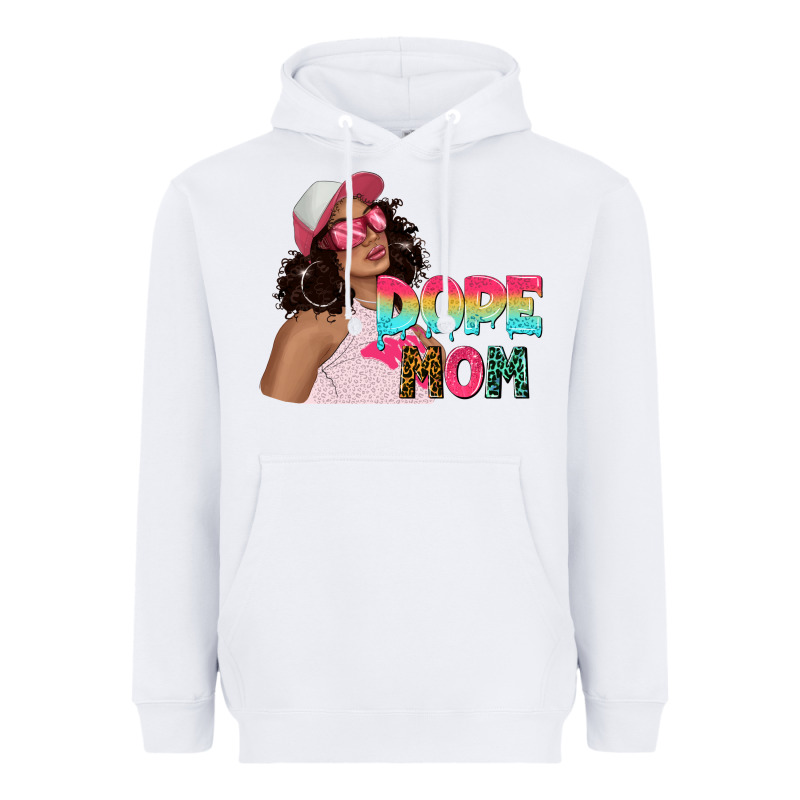 Pink Sunglasses Afro Black Girl Dope Mom Heavyweight Hoodie by texasbilliewilder | Teevron