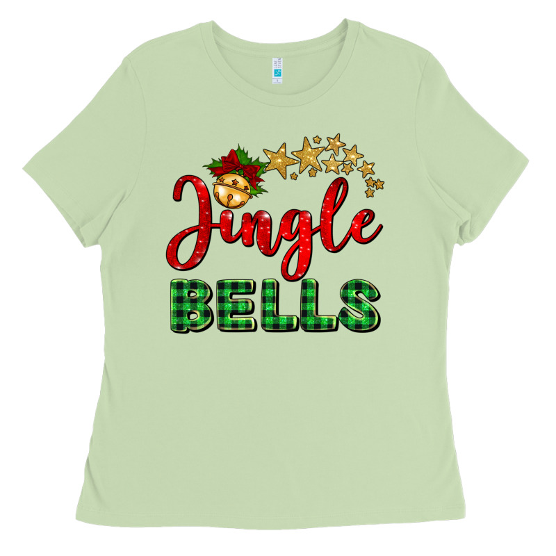 Christmas Jingle Bells Ladies Tee by BarkalooDesign | Teevron