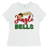 White christmas jingle bells Ladies Tee - BarkalooDesign