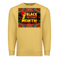 Antique Gold black history month Premium Sweatshirt - Zillion Design Studio