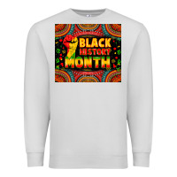 Dove Grey black history month Premium Sweatshirt - Zillion Design Studio