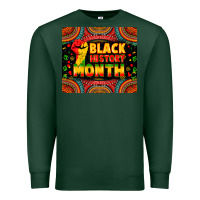 Sports Green black history month Premium Sweatshirt - Zillion Design Studio