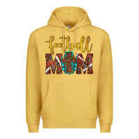 Antique Gold football mom Premium Hoodie - JahusDesignShop