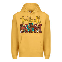 Mustard football mom Premium Hoodie - JahusDesignShop