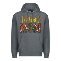 Rock football mom Premium Hoodie - JahusDesignShop