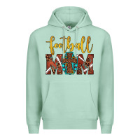 Seafoam football mom Premium Hoodie - JahusDesignShop
