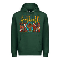 Sports Green football mom Premium Hoodie - JahusDesignShop