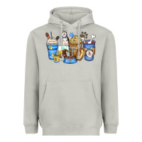 Moon Dust siberian husky coffee cups Heavyweight Hoodie - Zillion Design Studio