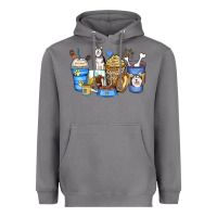 Storm siberian husky coffee cups Heavyweight Hoodie - Zillion Design Studio