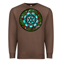 Chestnut Christmas Round Turquoise Gemstone Premium Sweatshirt - RanaPortraitStore