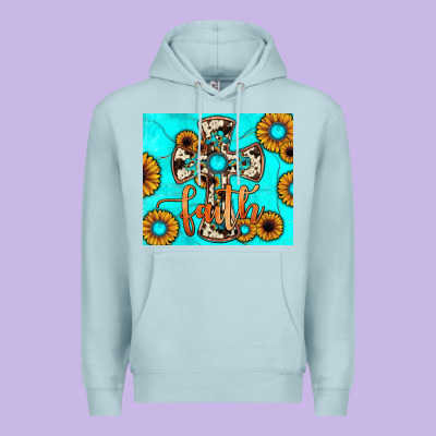 Cross Tumbler Premium Hoodie Designed By Jahusdesignshop