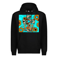 Black cross tumbler Premium Hoodie - JahusDesignShop