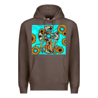 Coffee cross tumbler Premium Hoodie - JahusDesignShop