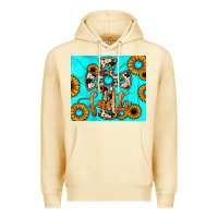 Pina Colada cross tumbler Premium Hoodie - JahusDesignShop
