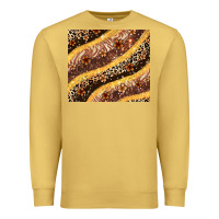Antique Gold melanin leopard glitter Premium Sweatshirt - Zillion Design Studio