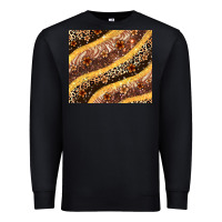 Black melanin leopard glitter Premium Sweatshirt - Zillion Design Studio