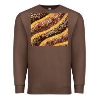 Chestnut melanin leopard glitter Premium Sweatshirt - Zillion Design Studio