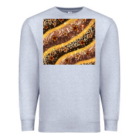 Heather Grey melanin leopard glitter Premium Sweatshirt - Zillion Design Studio